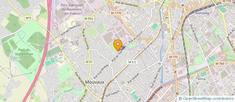 localisation de l'entreprise EVA DOMOTIQUE  LILLE