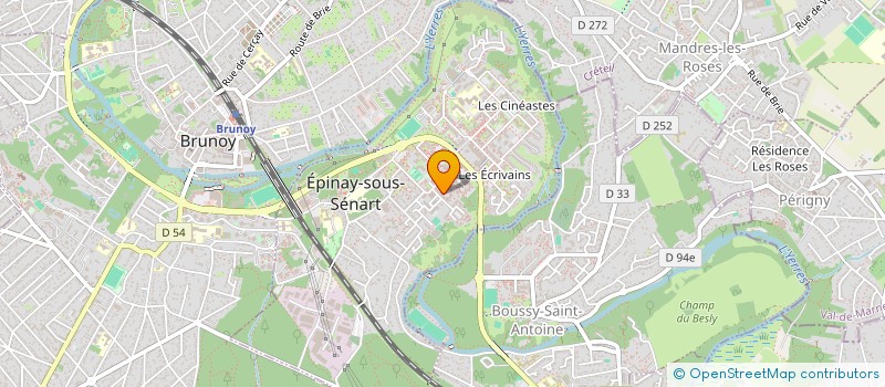 localisation de l'entreprise EVA ELEGANCIA  EPINAY-SOUS-SENART