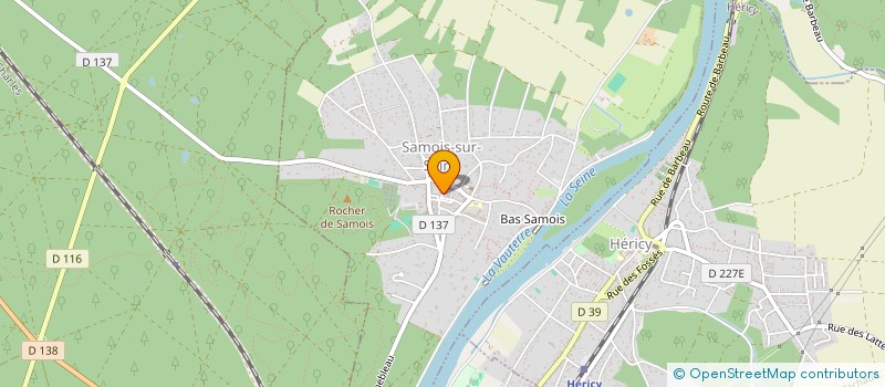 localisation de l'entreprise EVA ET GIULIA IMMOBILIER  SAMOIS-SUR-SEINE