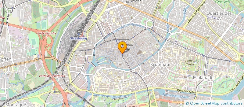 localisation de l'entreprise EVA EURL à STRASBOURG
