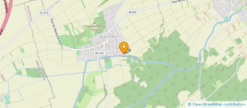 localisation de l'entreprise EVA FORMATION CONSEIL  BLAESHEIM