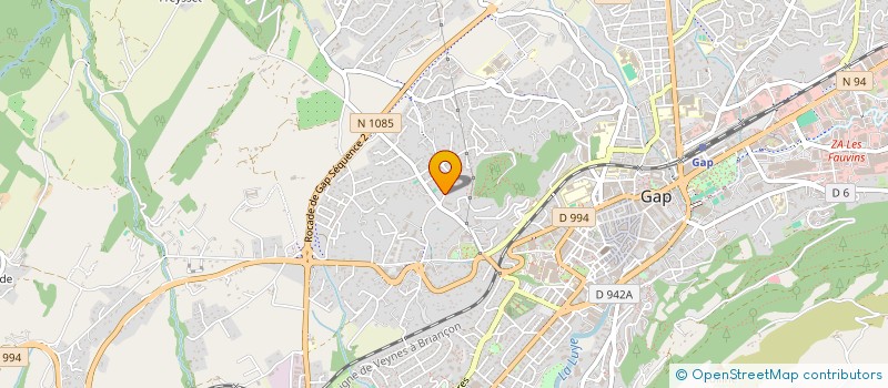 localisation de l'entreprise EVA GARDEN HOTEL  GAP