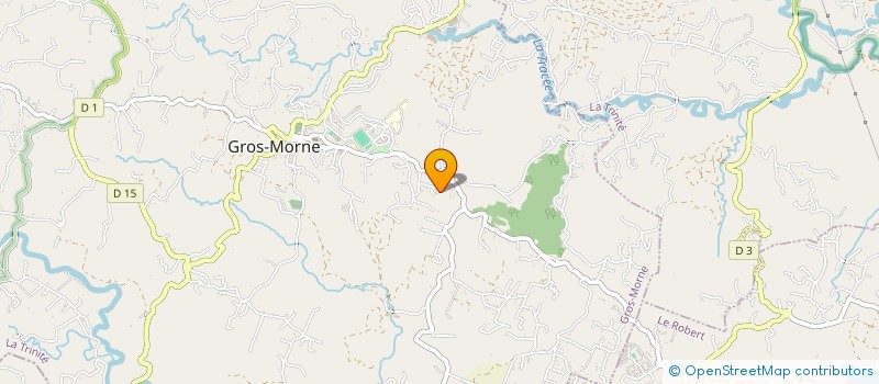 localisation de l'entreprise EVA GESTION  GROS-MORNE