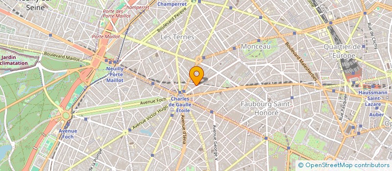 localisation de l'entreprise EVA HOLDING INVEST à COURBEVOIE
