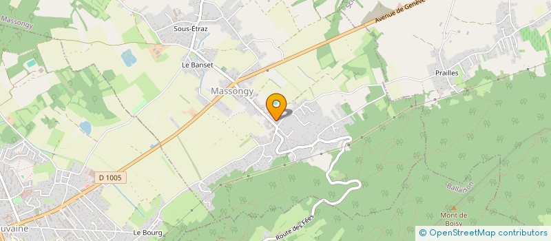 localisation de l'entreprise EVA IMMO  MASSONGY