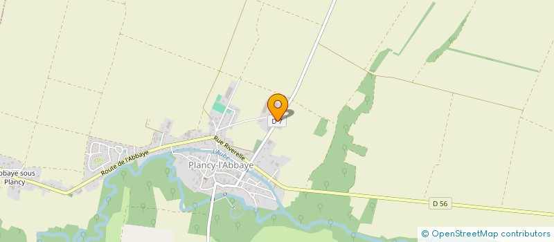 localisation de l'entreprise EVA INVESTISSEMENTS à PLANCY-L'ABBAYE