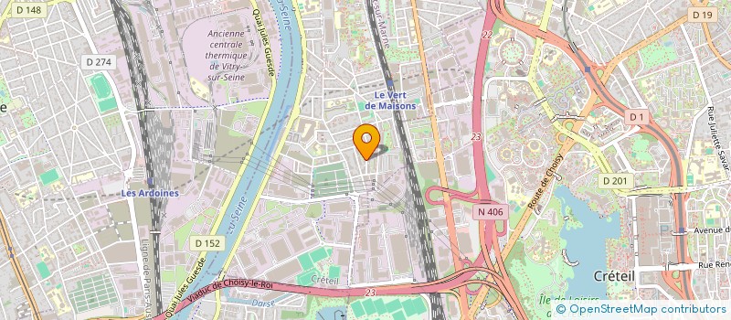 localisation de l'entreprise EVA INVESTMENT à ALFORTVILLE