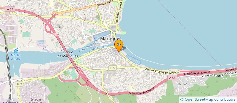 localisation de l'entreprise EVA LUNA MO à MARTIGUES