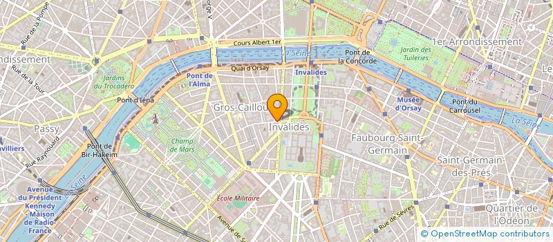 localisation de l'entreprise EVA MARTENS à PARIS