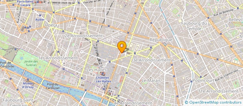 localisation de l'entreprise EVA OPTIC à PARIS