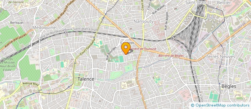 localisation de l'entreprise EVA-R  TALENCE