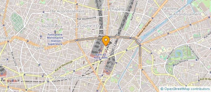 localisation de l'entreprise EVA TRAVELS  PARIS 10