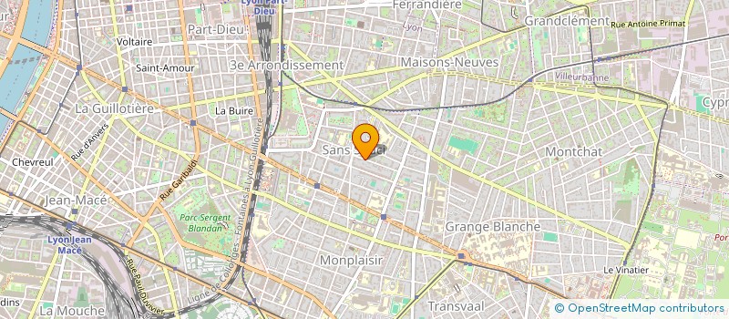 localisation de l'entreprise EVAAA  LYON