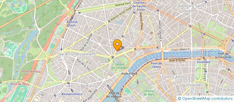 localisation de l'entreprise EVABIMA PREMIUM YACHTING à PARIS