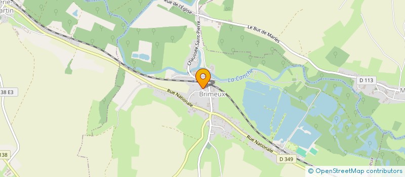 localisation de l'entreprise EVACHATIM  ATTIN