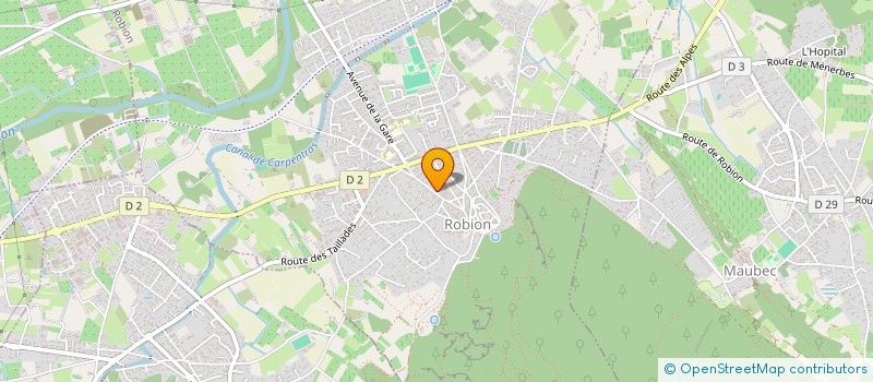 localisation de l'entreprise EVACUVE  ROBION