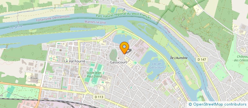 localisation de l'entreprise EVADAR COUVERTURE  MANTES-LA-JOLIE