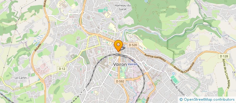 localisation de l'entreprise EVADEN AVENIR à VOIRON