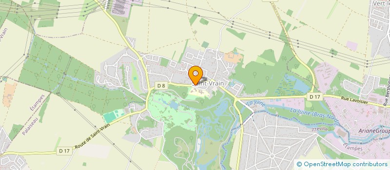 localisation de l'entreprise EVAGENDIS à SAINT-VRAIN