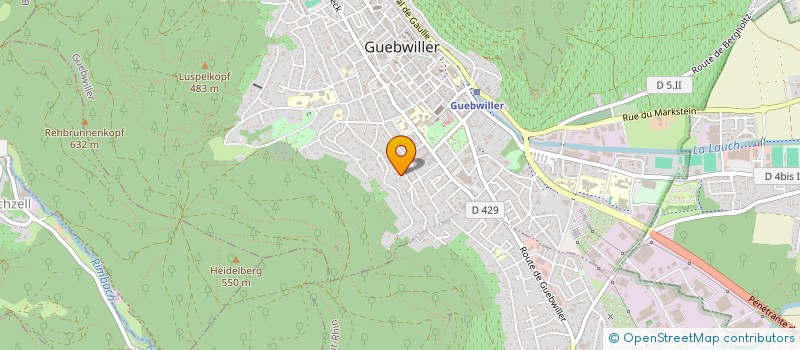 localisation de l'entreprise EVAGYM  ILLZACH