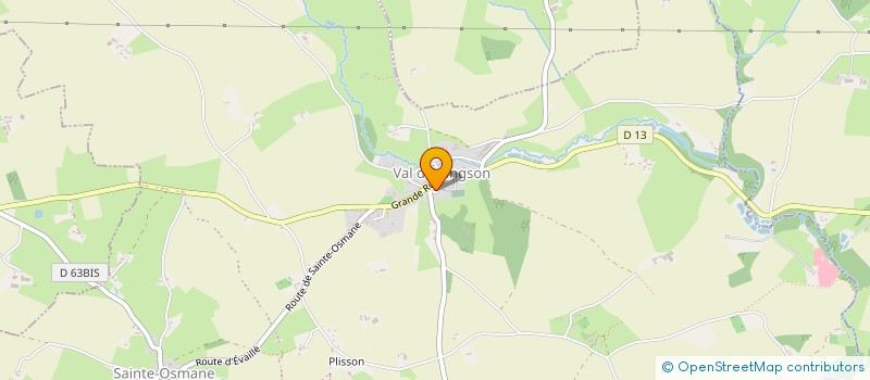 localisation de l'entreprise EVAILLE SPORTS TOUT-TERRAIN  VAL-D'ETANGSON