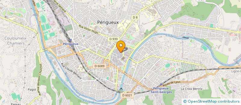 localisation de l'entreprise EVAL à PERIGUEUX