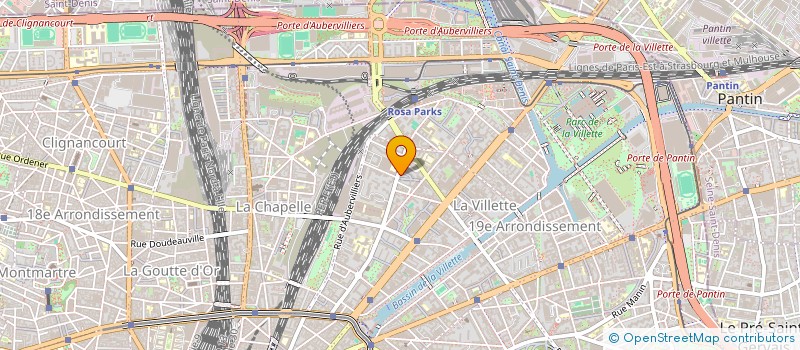 localisation de l'entreprise EVALA  PARIS