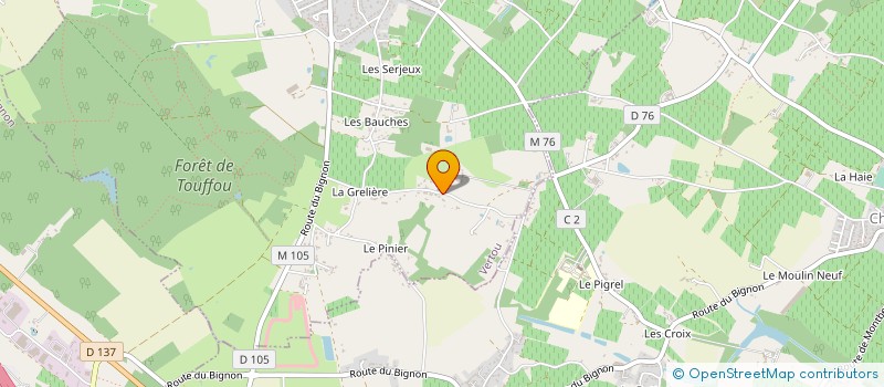 localisation de l'entreprise EVALGESTION à VERTOU