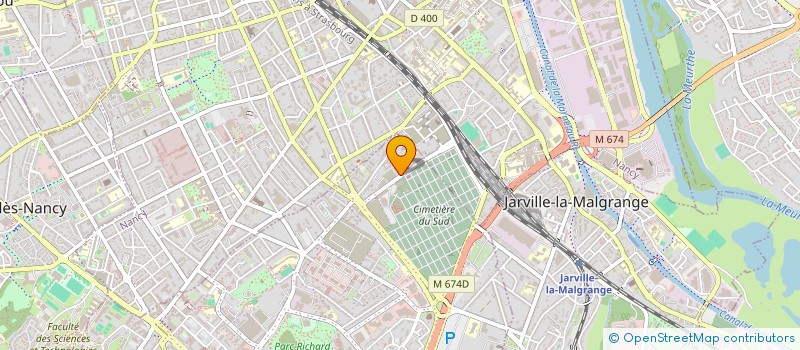 localisation de l'entreprise EVALINE  VANDUVRE-LES-NANCY