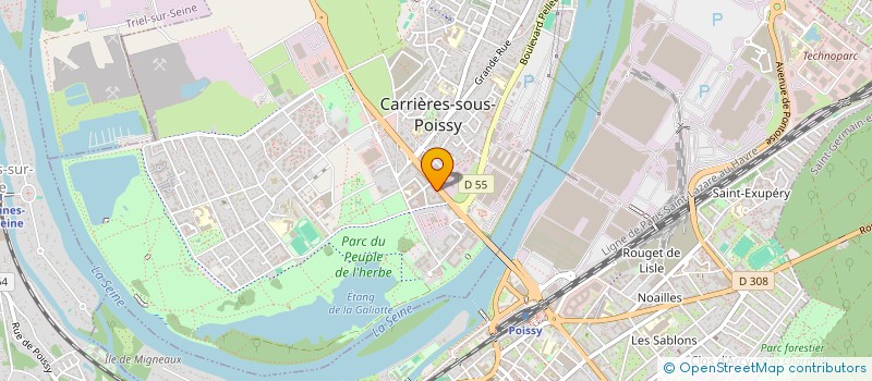 localisation de l'entreprise EVALITY  HAGUENAU