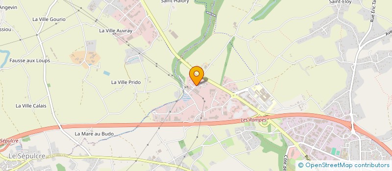 localisation de l'entreprise EVALOR  PLERIN