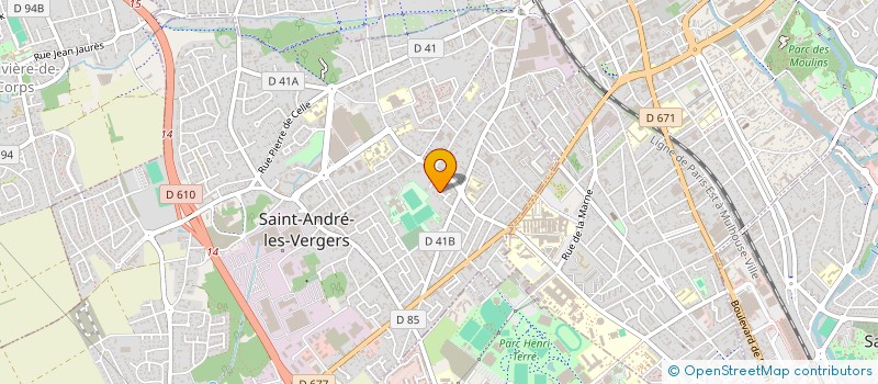 localisation de l'entreprise EVALOREM CONSEIL  SAINT-ANDRE-LES-VERGERS