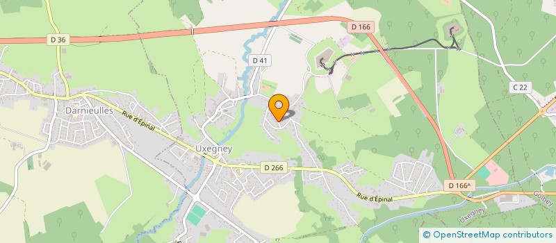 localisation de l'entreprise EVALOU  SANCHEY