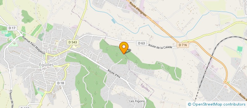 localisation de l'entreprise EVALT  EGUILLES