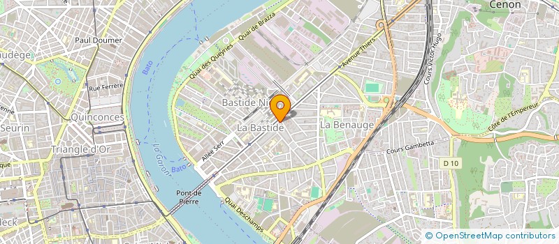 localisation de l'entreprise EVALU&SUCCESSION  BORDEAUX