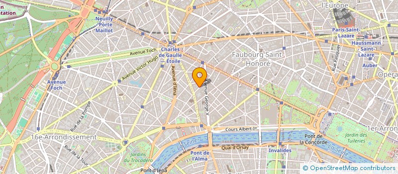 localisation de l'entreprise EVALUANCE CONSEIL  PARIS