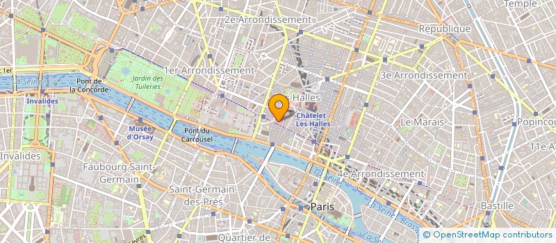 localisation de l'entreprise EVALUATIONS FONCIERES à PARIS