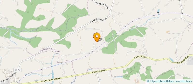 localisation de l'entreprise EVALYSSA  DAX