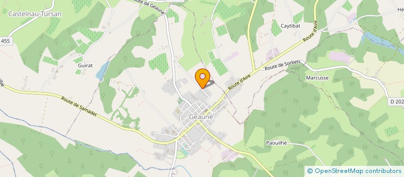 localisation de l'entreprise EVAMARIA  GEAUNE