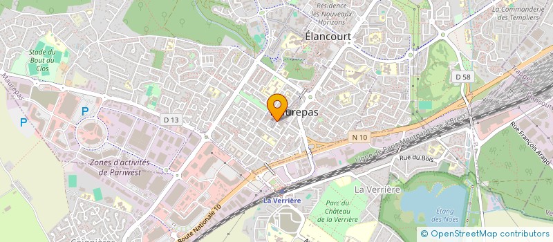 localisation de l'entreprise EVAMAT.T  MAUREPAS