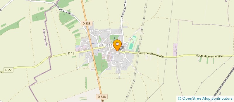 localisation de l'entreprise EVAMAX CONSEILS  PUSSAY