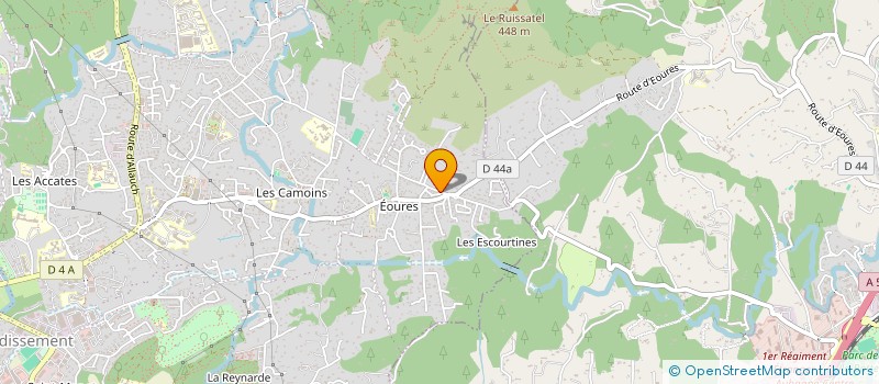 localisation de l'entreprise EVAMYL  MARSEILLE