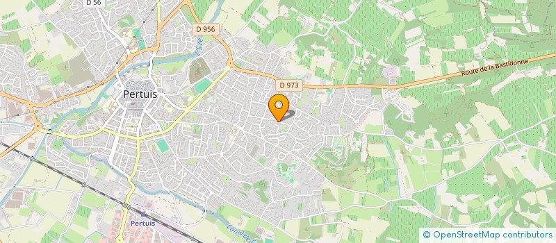 localisation de l'entreprise EVAN  PERTUIS