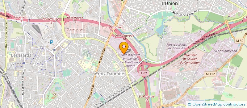 localisation de l'entreprise EVAN 94 à TOULOUSE