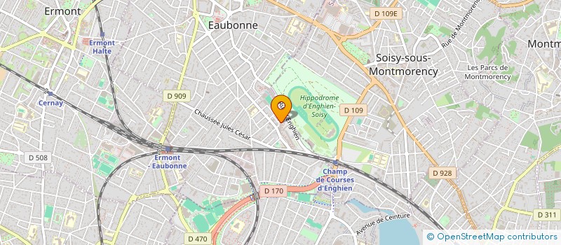 localisation de l'entreprise EVAN'S COURTAGE à EAUBONNE