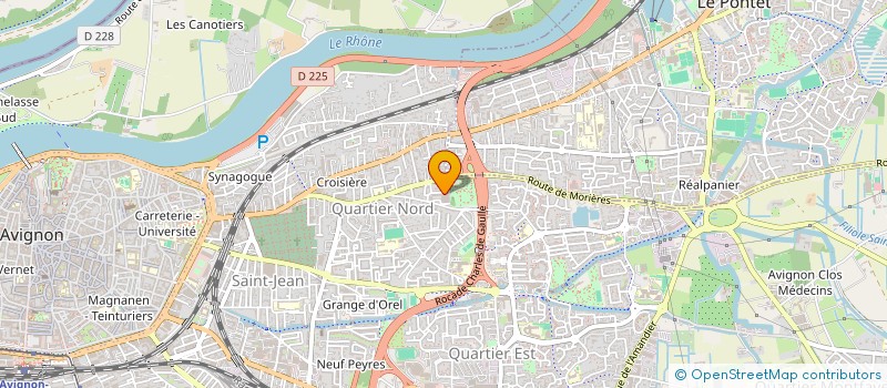 localisation de l'entreprise EVAN'S - EVENEMENTS ANIMATIONS SPECTACLES  AVIGNON