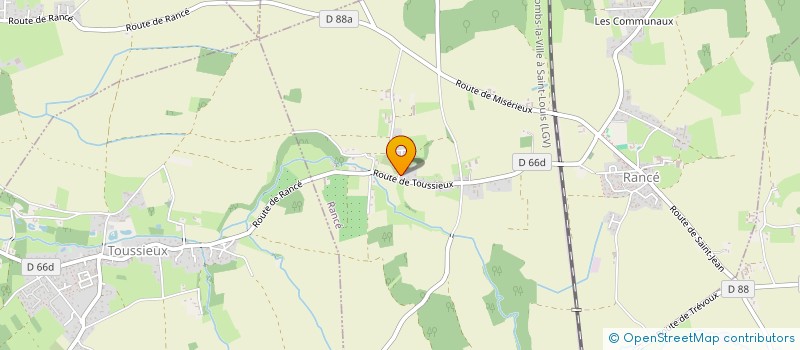 localisation de l'entreprise EVANA  RANCE