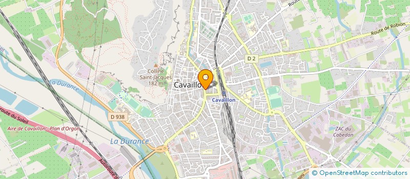 localisation de l'entreprise EVANA  CAVAILLON