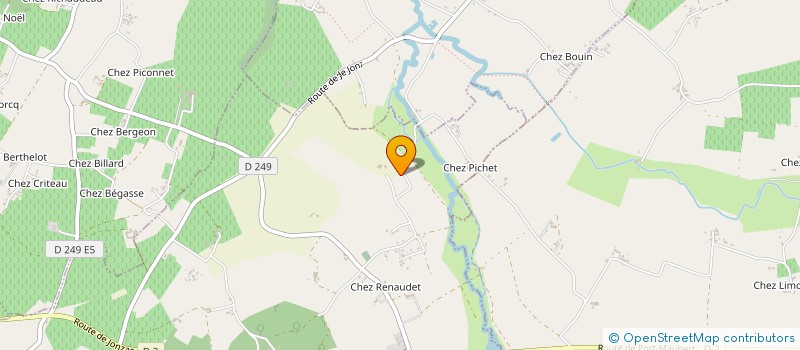 localisation de l'entreprise EVANA  MEUX