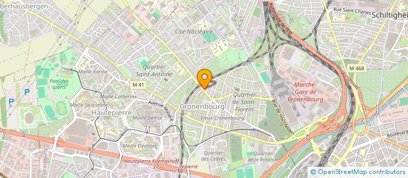 localisation de l'entreprise EVANESCENCE à STRASBOURG